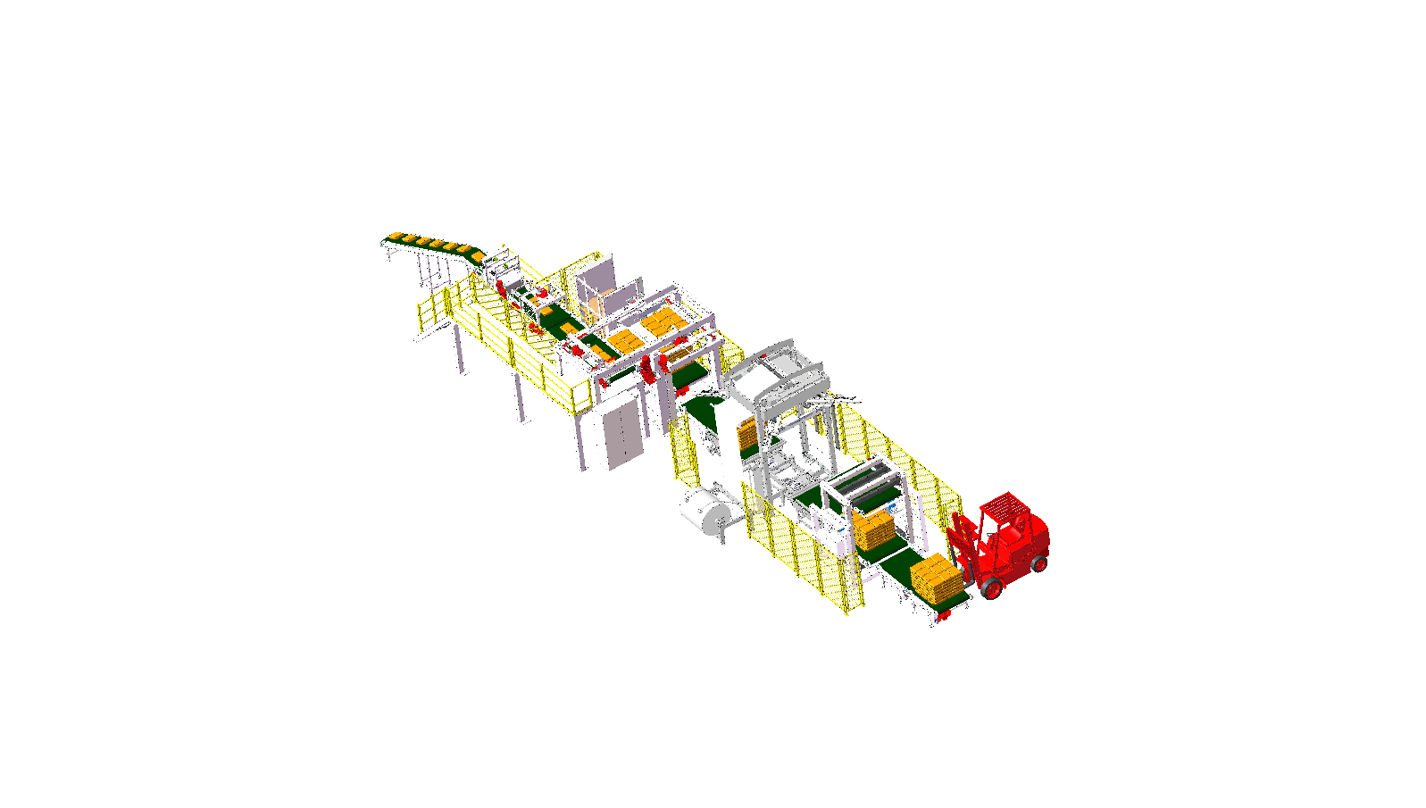 Palletless palletizing system